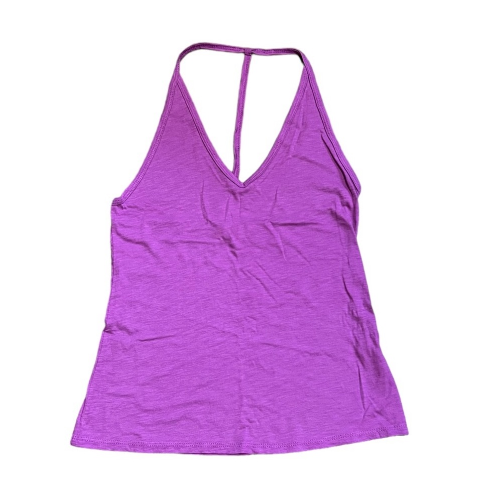 FREE PEOPLE STRAPPY T-BACK PURPLE CAMI TOP XS NEW
